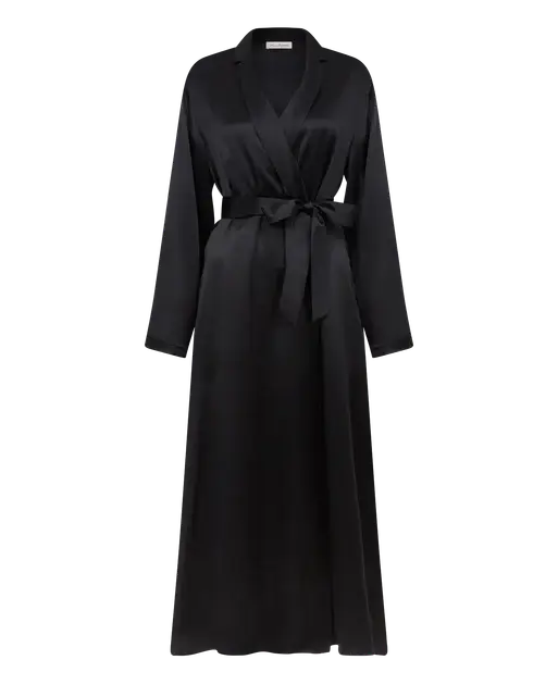 Cecily Long Gown Black | Agent Provocateur