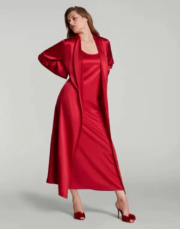 Cecily Long Gown Red | Agent Provocateur
