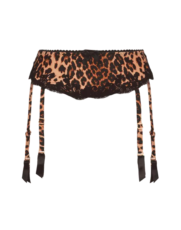 Molly Suspender Leopard | Agent Provocateur