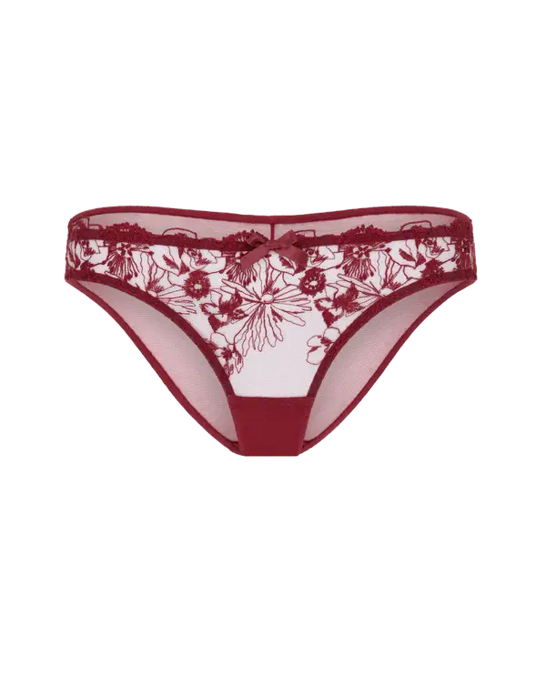 Jayce Full Brief Burgundy | Agent Provocateur