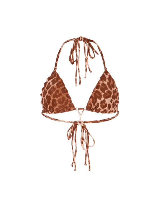 Berry Bikini Top Leopard | Agent Provocateur