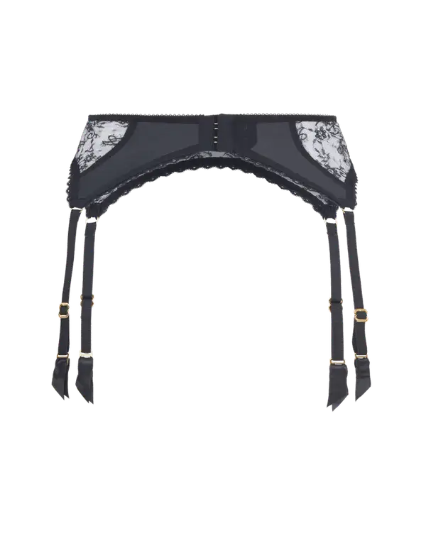 Malorey Suspender Black | Agent Provocateur