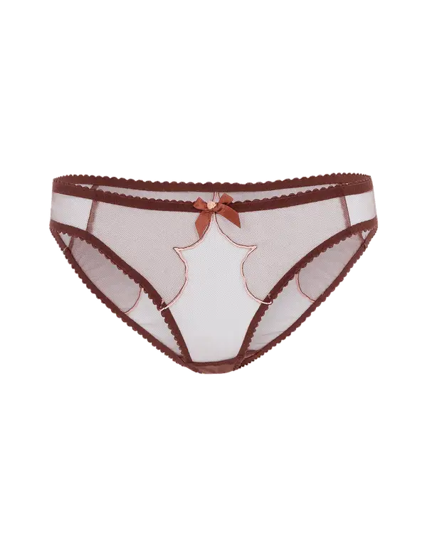 Lorna Full Brief Chestnut | Agent Provocateur
