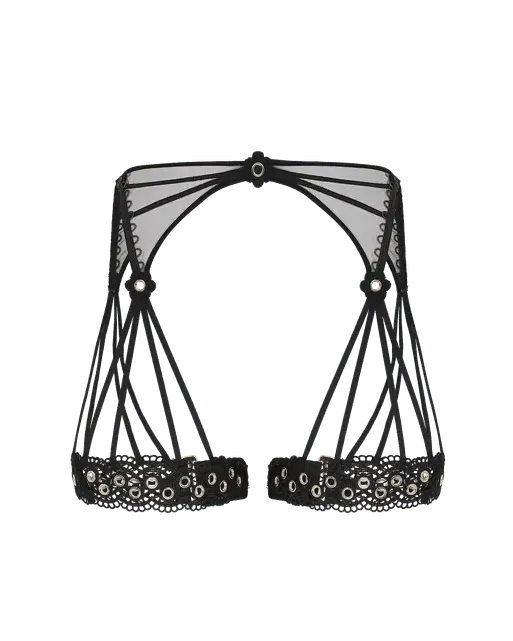 Doretta Suspender Black | Agent Provocateur