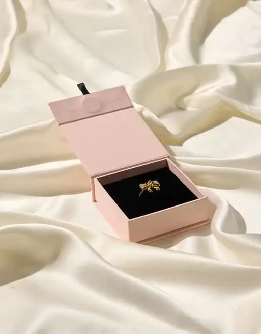 Brietta Ring Gold/Crystal | Agent Provocateur