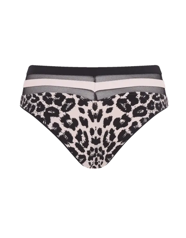 Zenaya High Waisted Bikini Bottom Leopard | Agent Provocateur