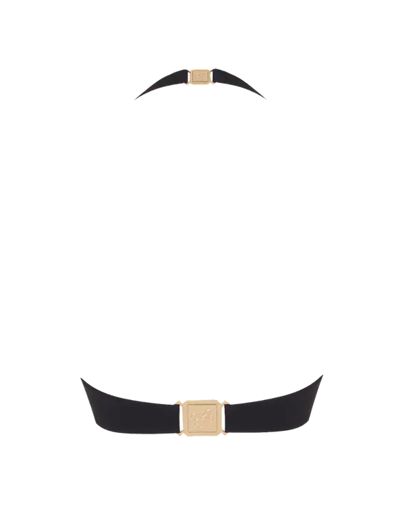 Laurella Strapless Bikini Top Black Black | Agent Provocateur