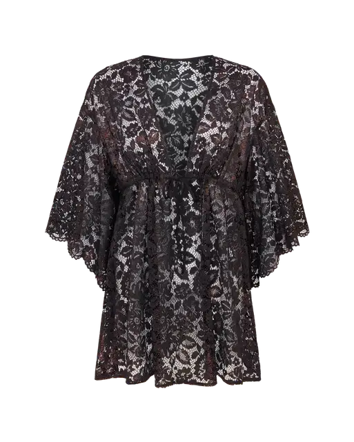 Trixa Kaftan Black/Gold | Agent Provocateur
