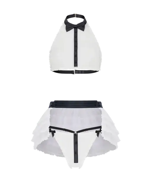 Jeanie Dress Up Set Black/Ivory | Agent Provocateur