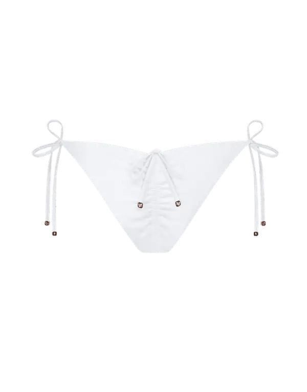 Maiya Bikini Bottoms White | Agent Provocateur