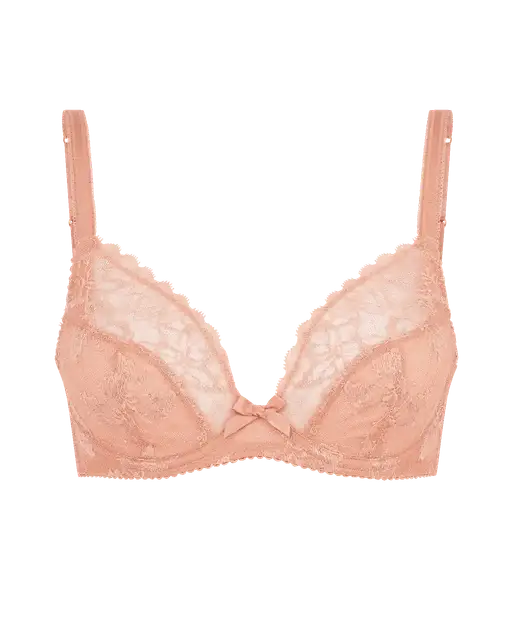Leni Plunge Underwired Bra Praline | Agent Provocateur