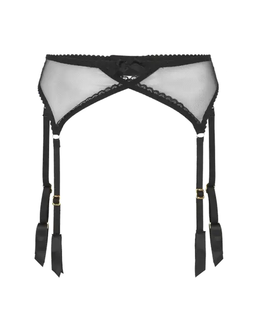 Fia Suspender Black | Agent Provocateur